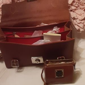 Vintage Dooney & Bourke purse with matching wallet